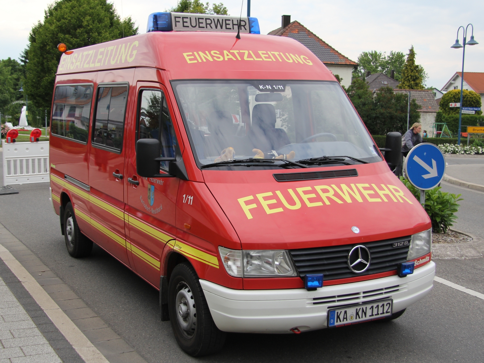 Mercedes Benz Sprinter 312 D Feuerwehr mit Aufbau von Schmitz