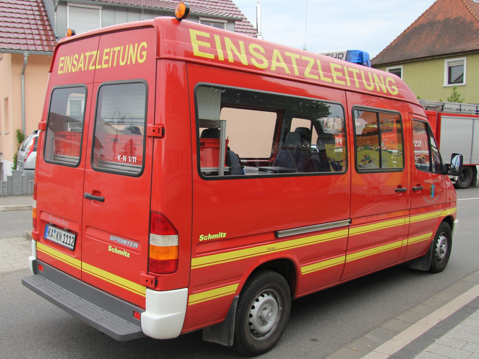 Mercedes Benz Sprinter 312 D Feuerwehr mit Aufbau von Schmitz