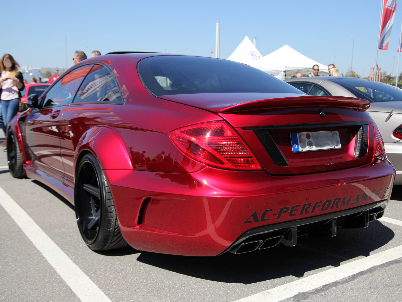 Mercedes Benz C 204 von AC Performance getuned