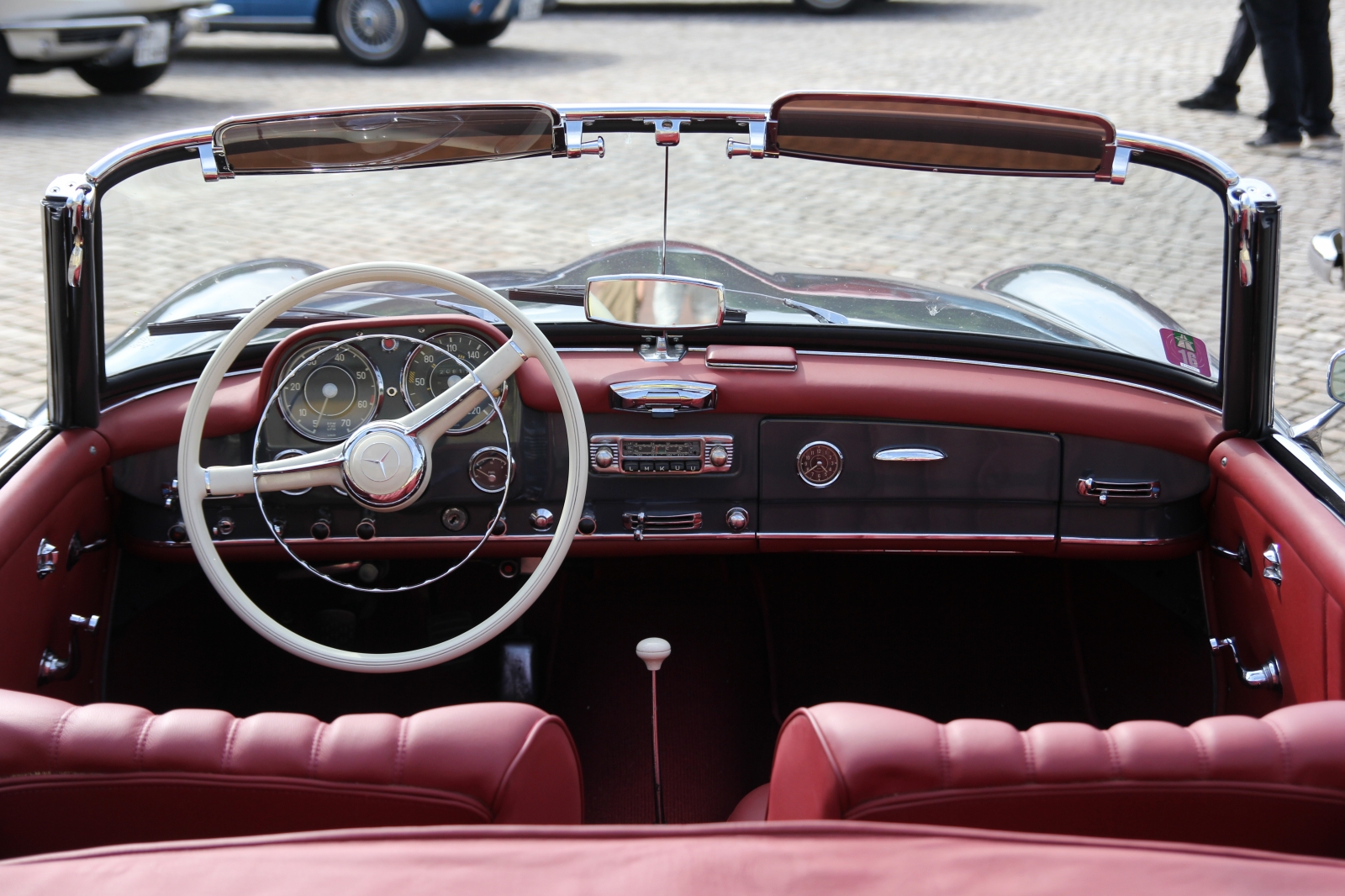 Mercedes Benz 190 SL Detail