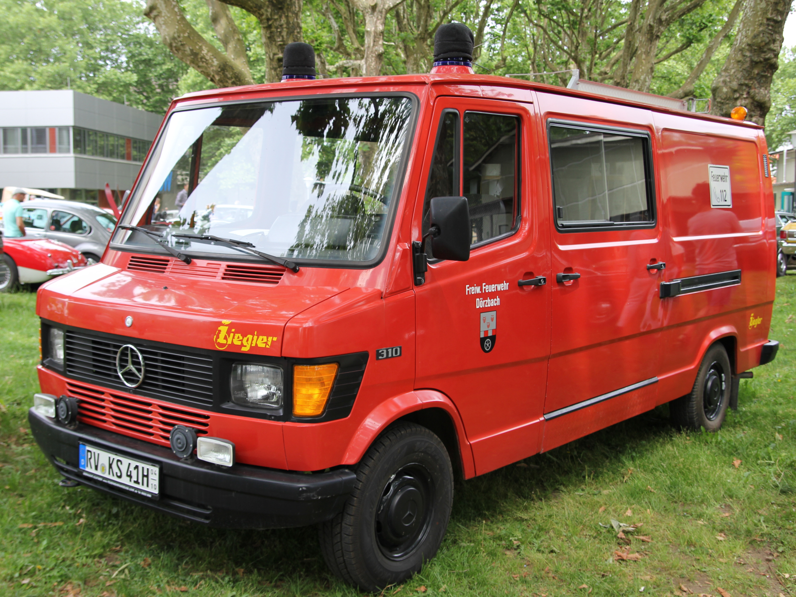 Mercedes Benz 310 Feuerwehr mit Aufbau von Ziegler