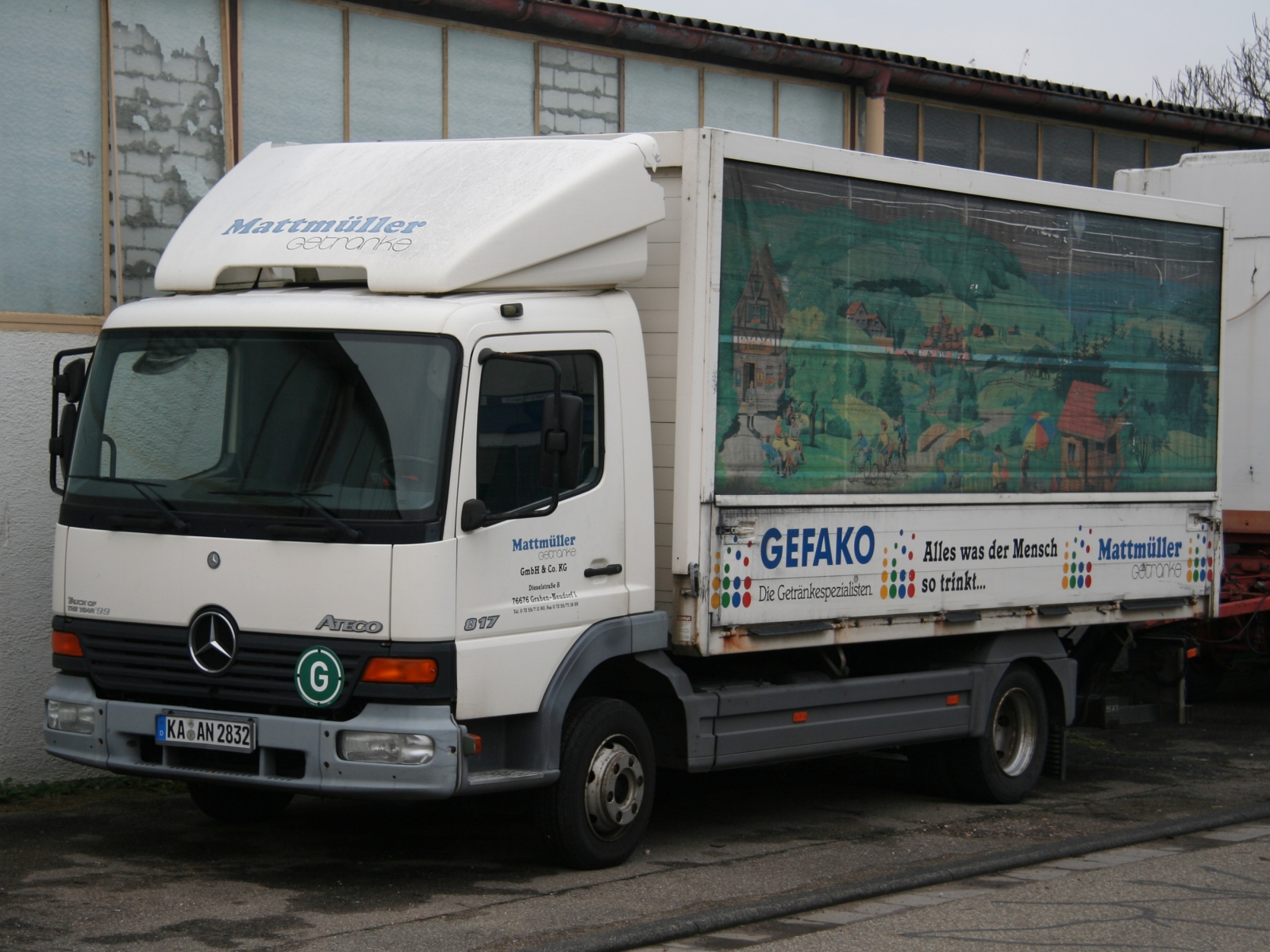 Mercedes Benz Atego 817