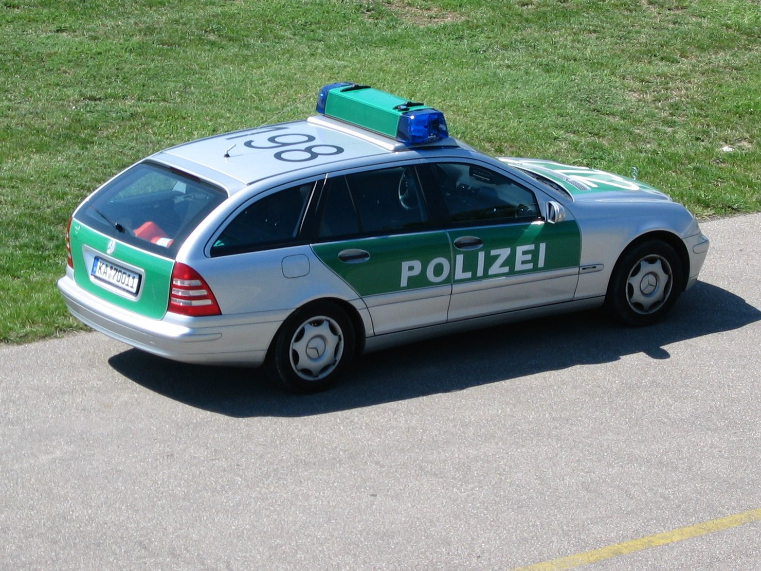 Mercedes Benz C-Klasse T-Modell Polizei