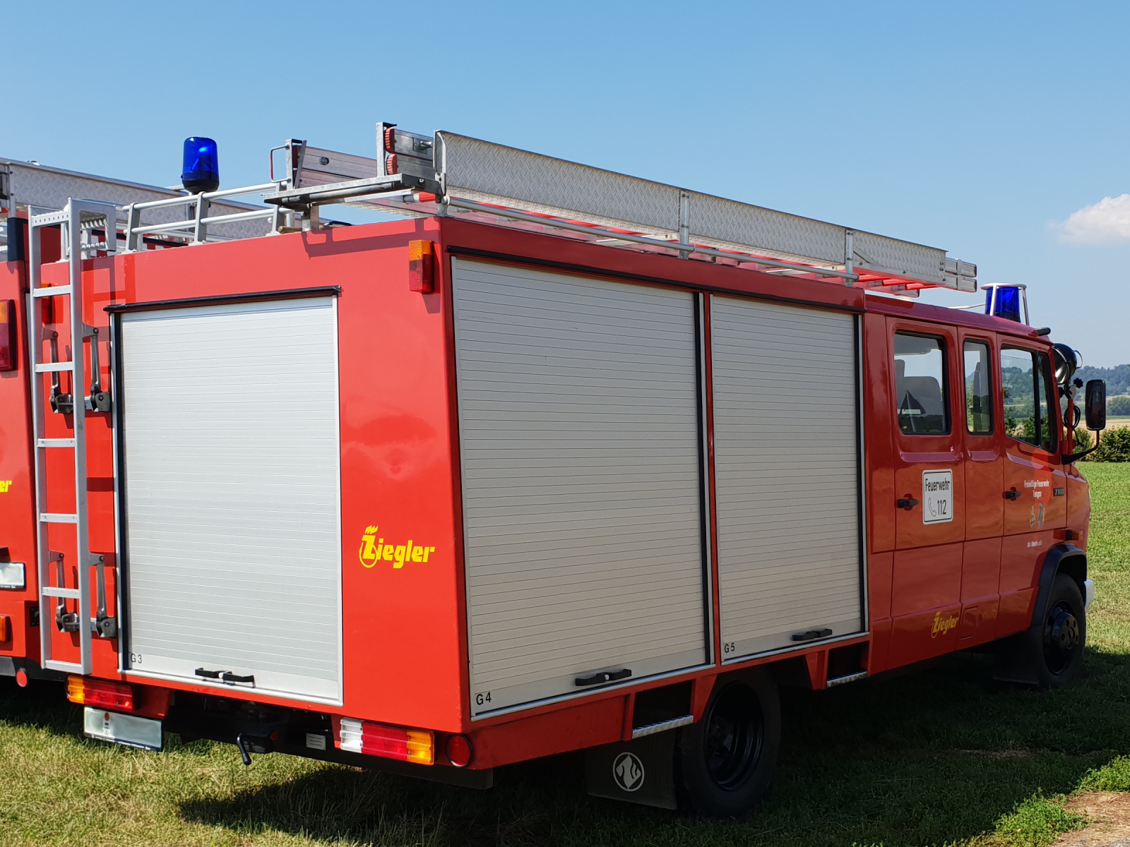 Mercedes Benz 711 D Feuerwehr mit Aufbau von Ziegler
