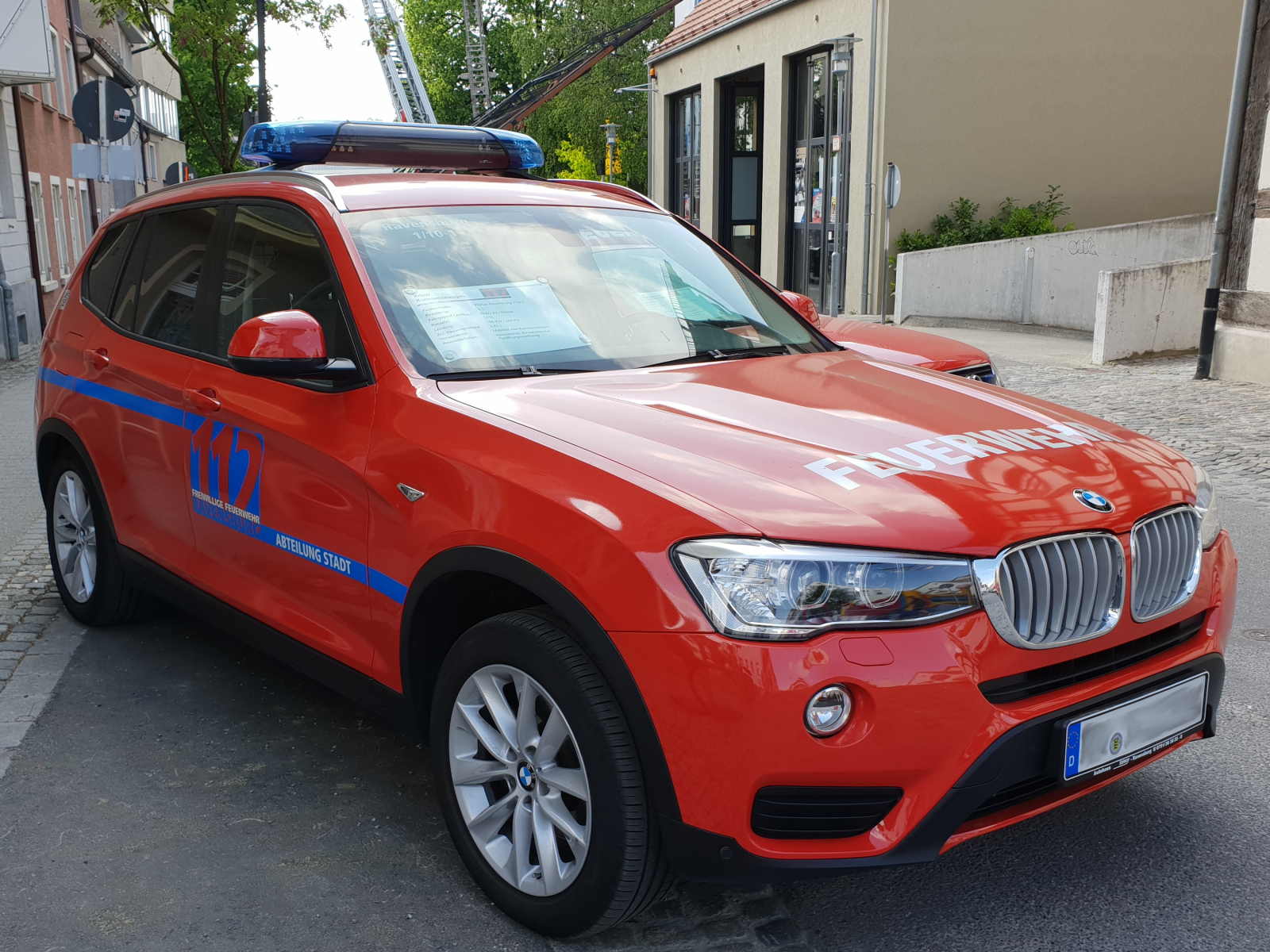 BMW X3 Feuerwehr