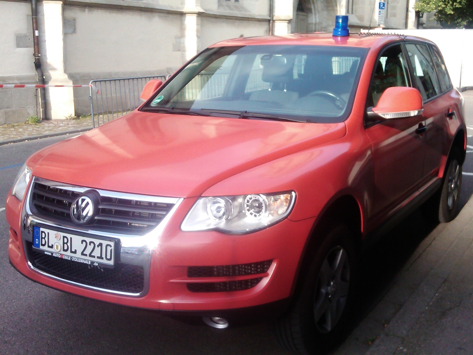 VW Touareg Feuerwehr