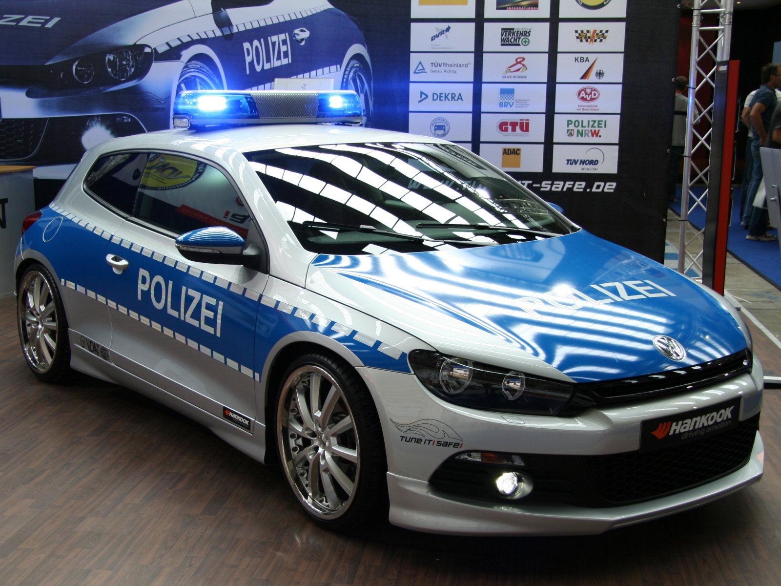 VW Scirocco 1,4 TSI Polizei