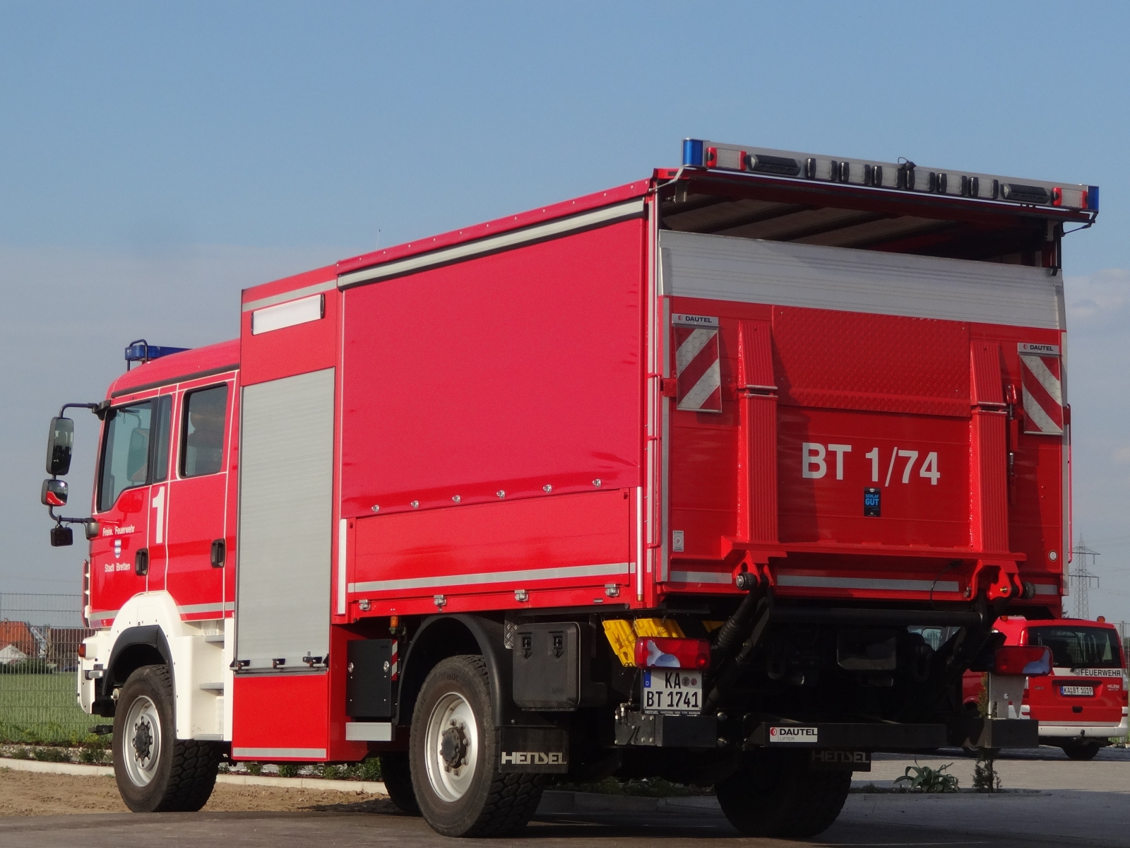 MAN Feuerwehr mit Aufbau von Heidel