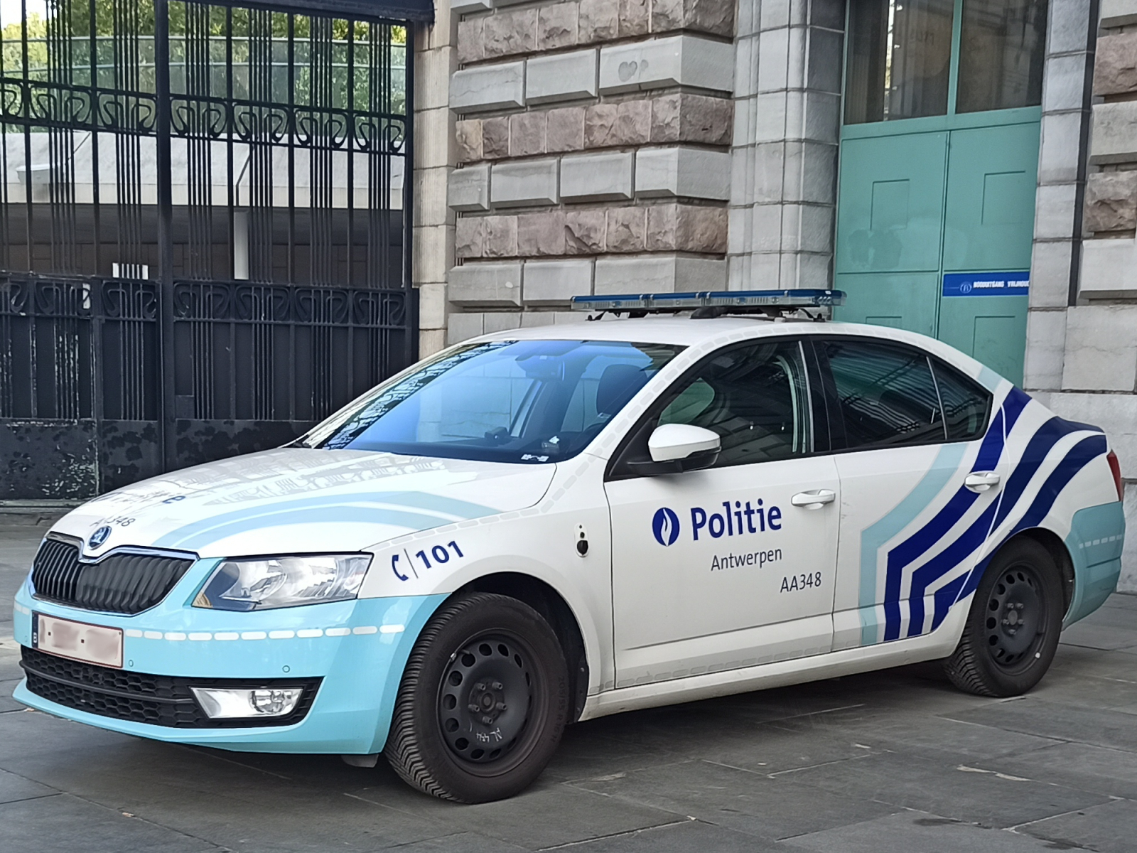 Skoda Octavia Polizei