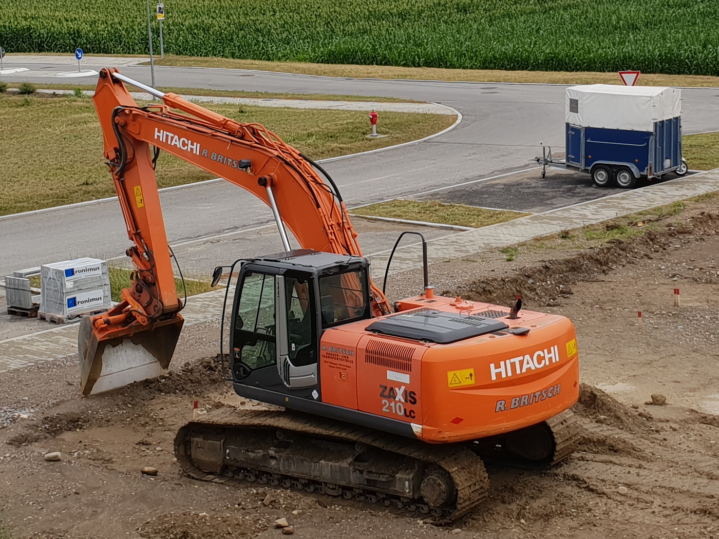 Hitachi Zaxis 210 LC