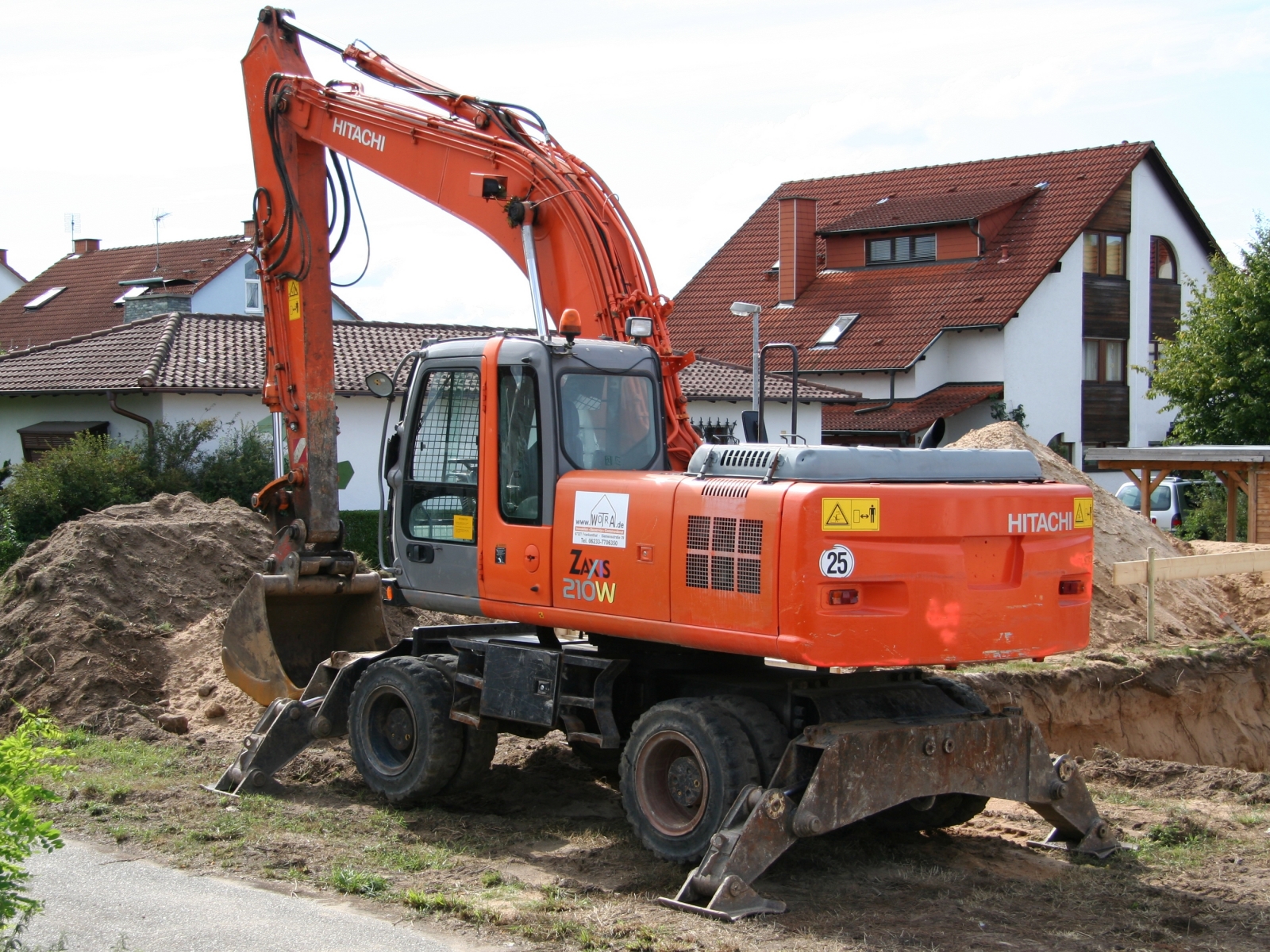 Hitachi Zaxis 210 W