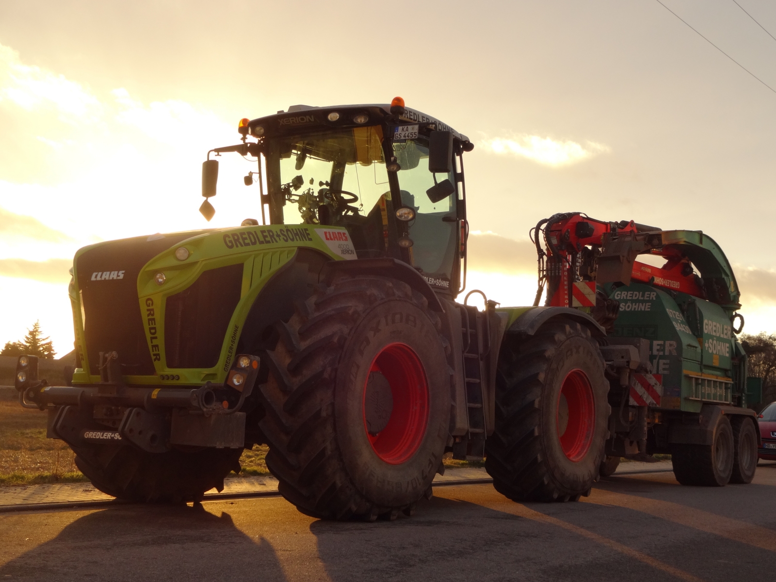 Claas 4000 Xerion