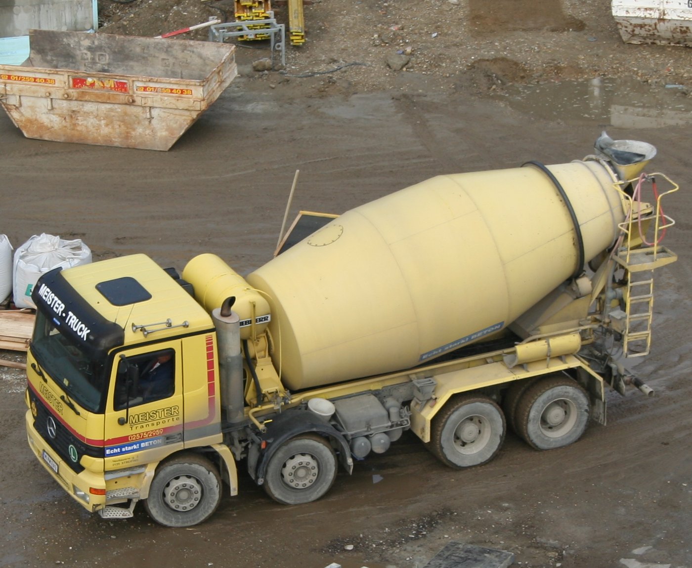 Mercedes Benz Actros Betonmischer