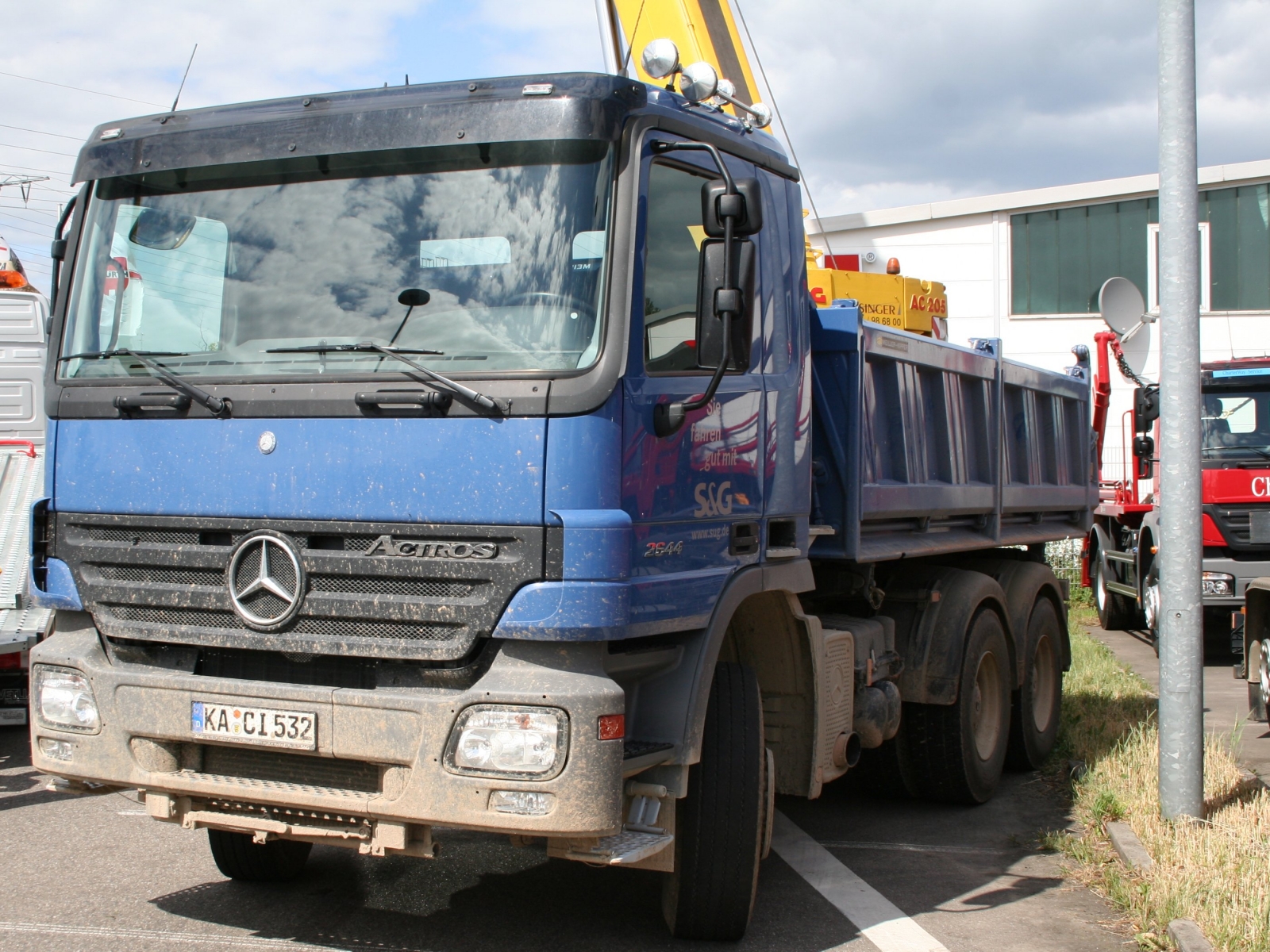 Mercedes Benz Actros 2644 Kipper