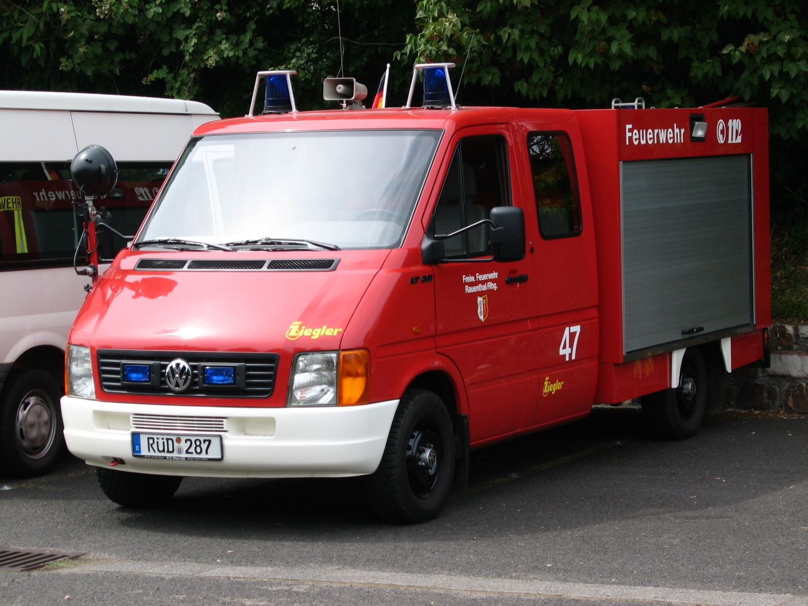 VW LT 28 Feuerwehr mit Aufbau von Ziegler