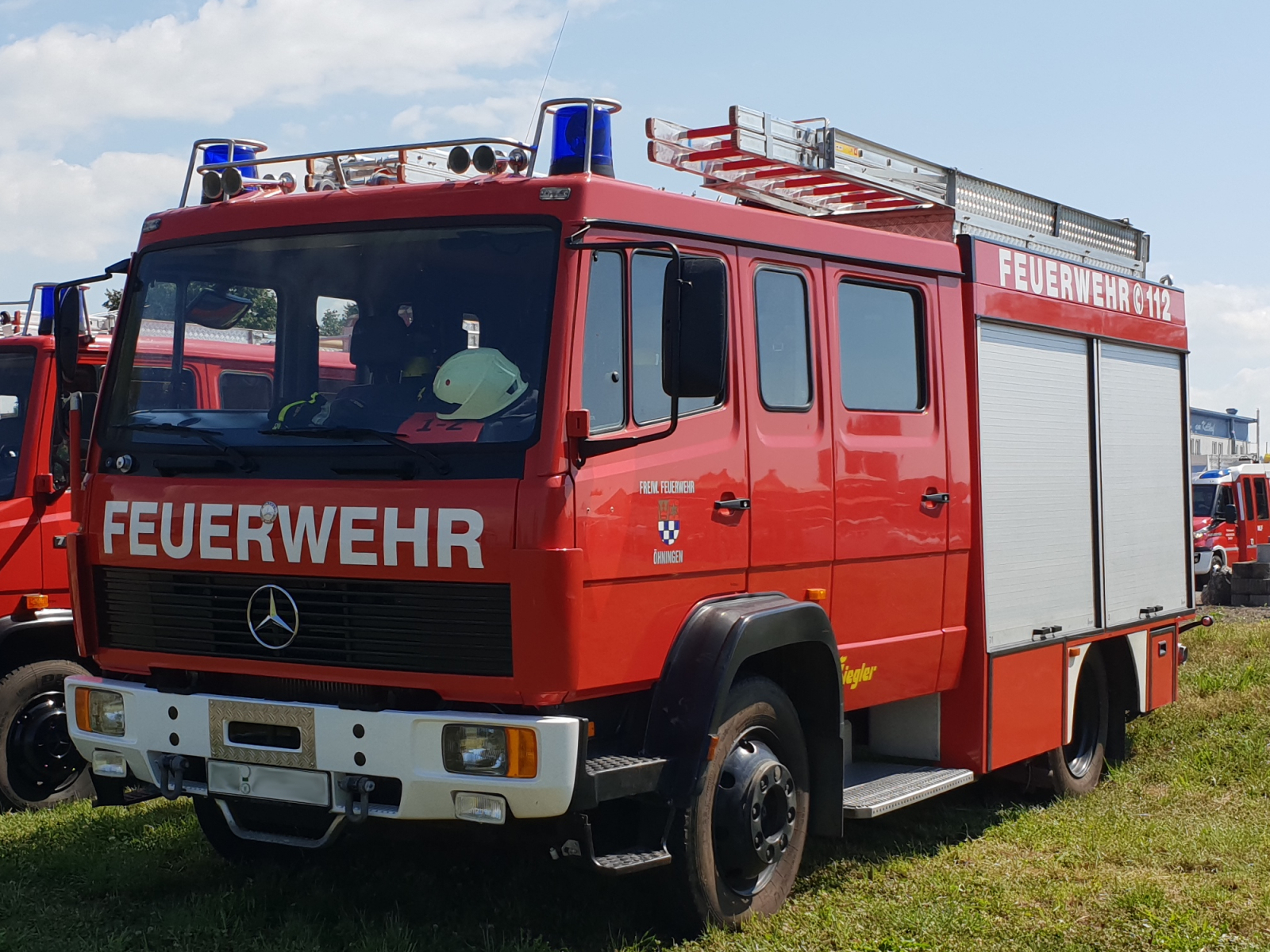 Mercedes Benz Feuerwehr mit Aufbau von Ziegler