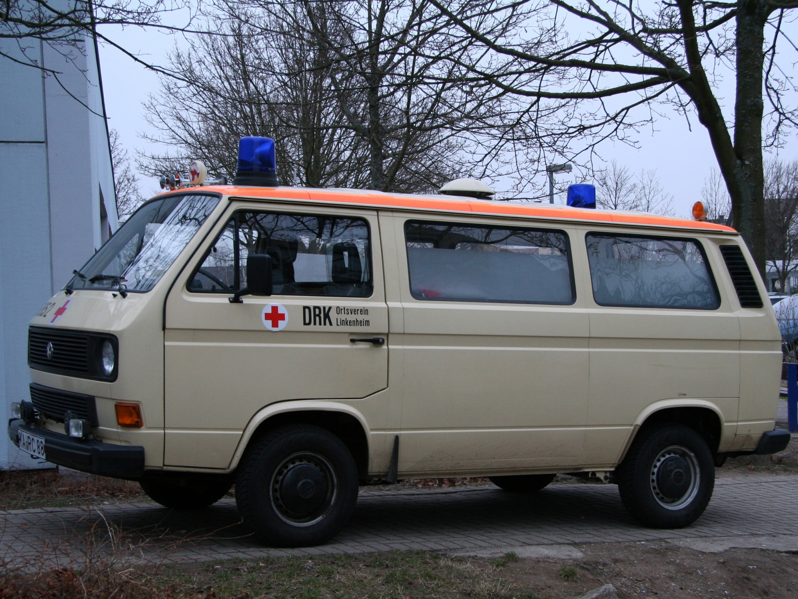 VW Typ2 T3 Deutsches Rotes Kreuz