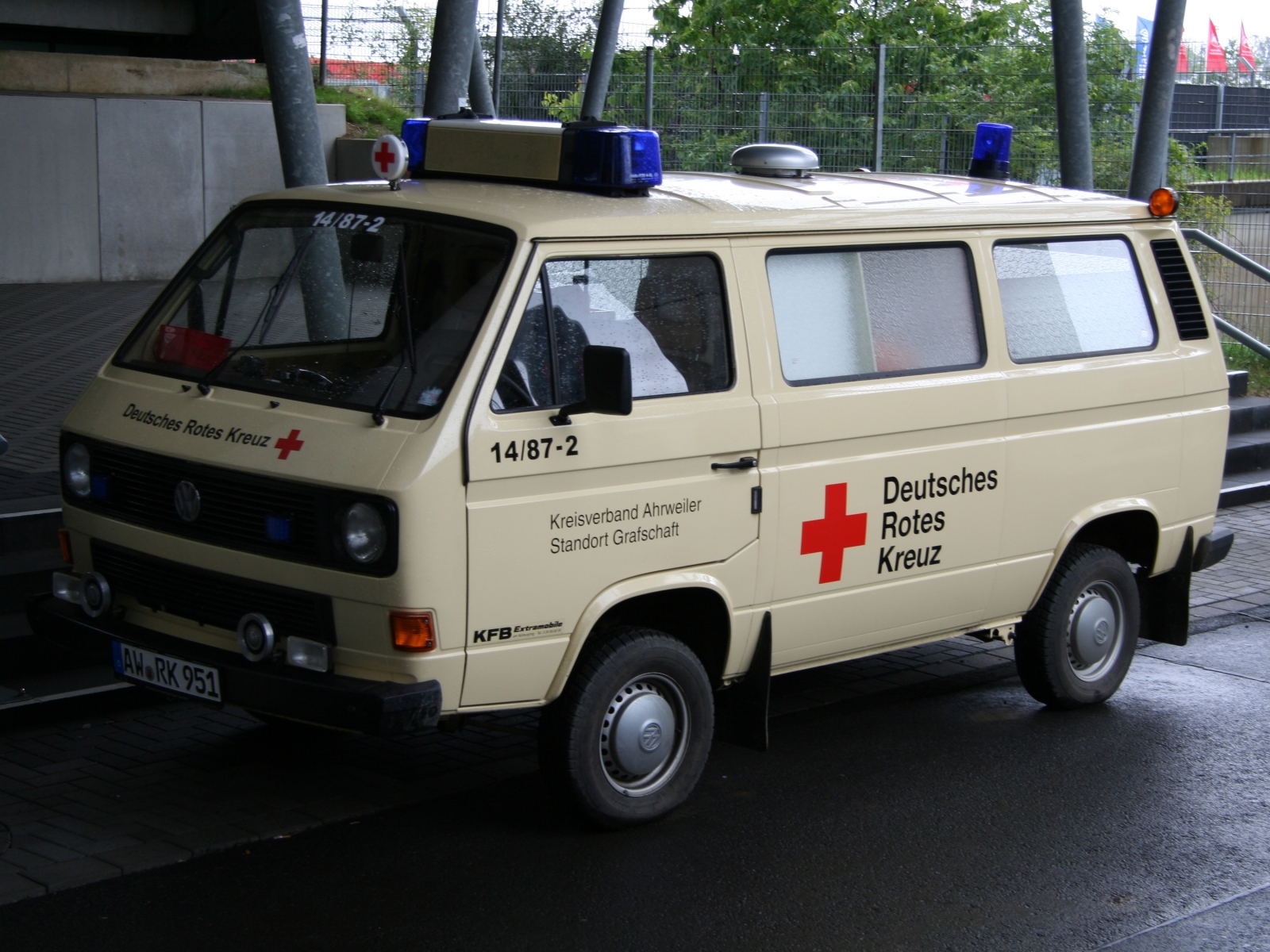 VW Typ2 T3 Deutsches Rotes Kreuz