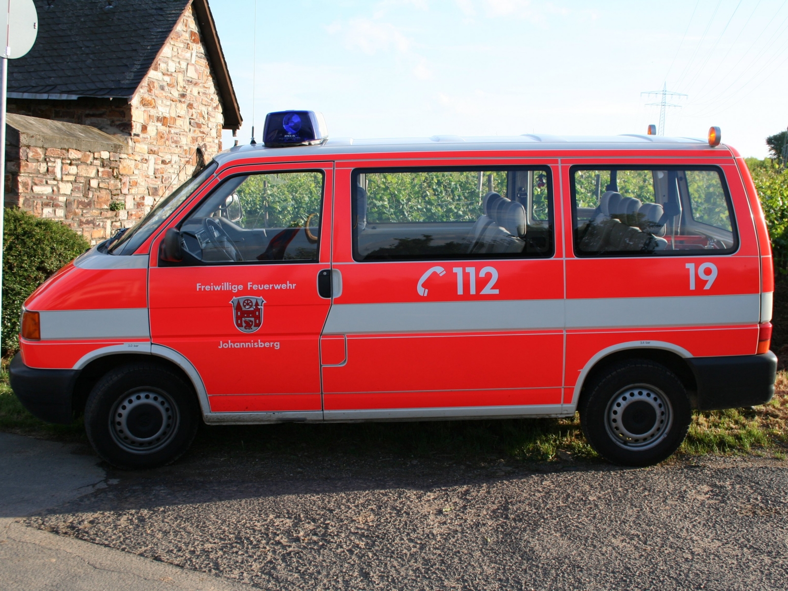 VW Typ2 T4 Feuerwehr