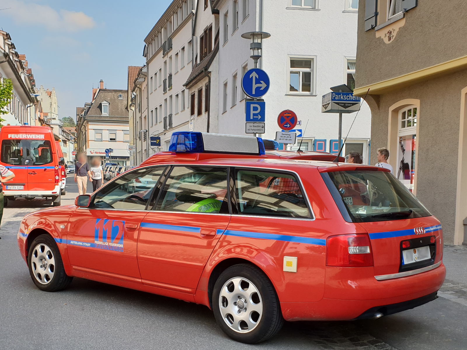 Audi A6 Avant Feuerwehr