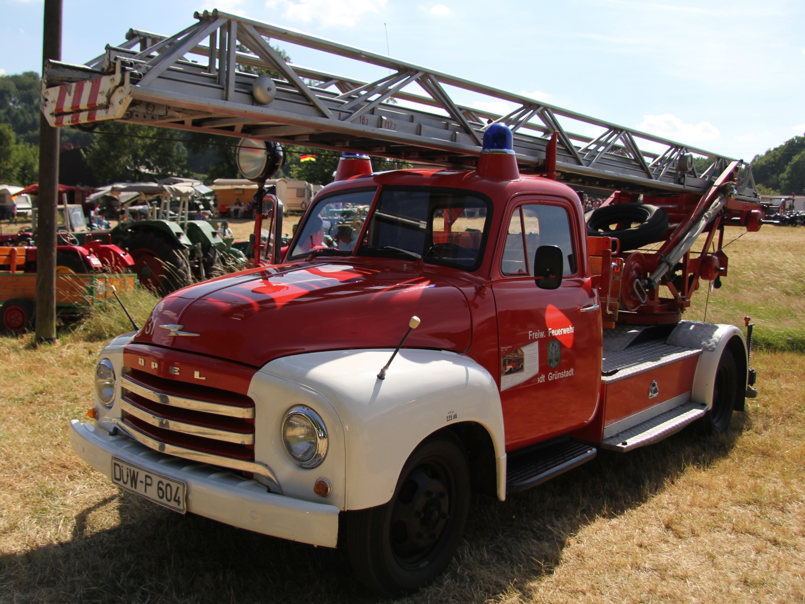 Opel Blitz Feuerwehr mit Aufbau von Magirus
