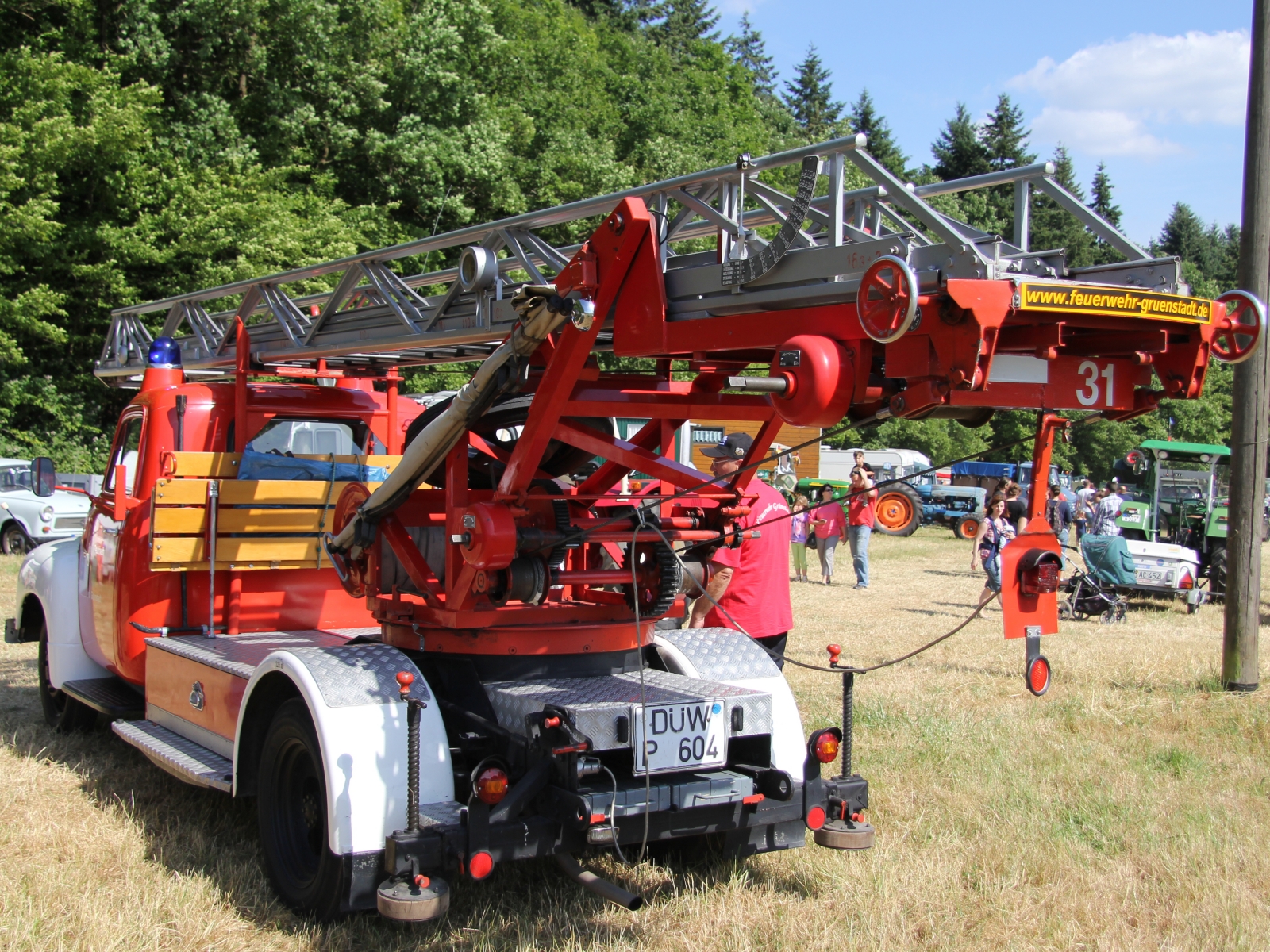 Opel Blitz Feuerwehr mit Aufbau von Magirus