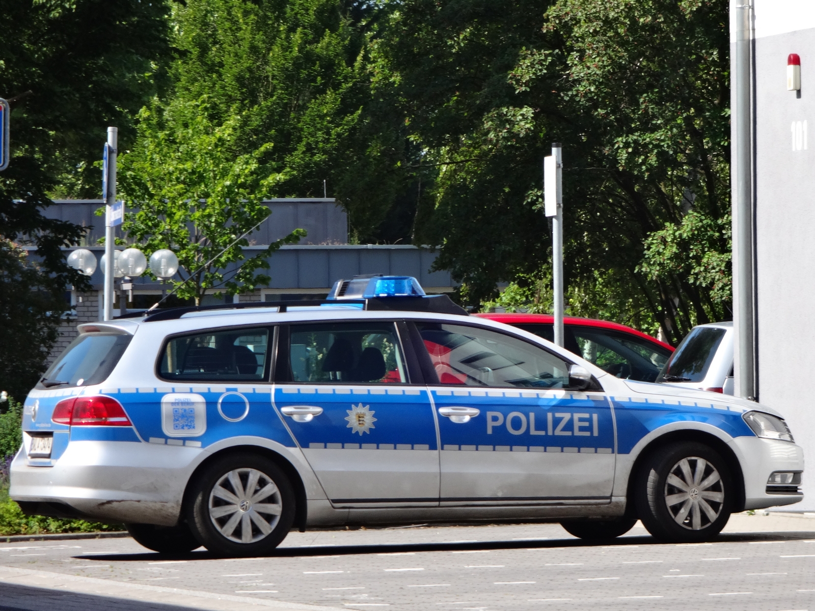 VW Passat Variant Polizei