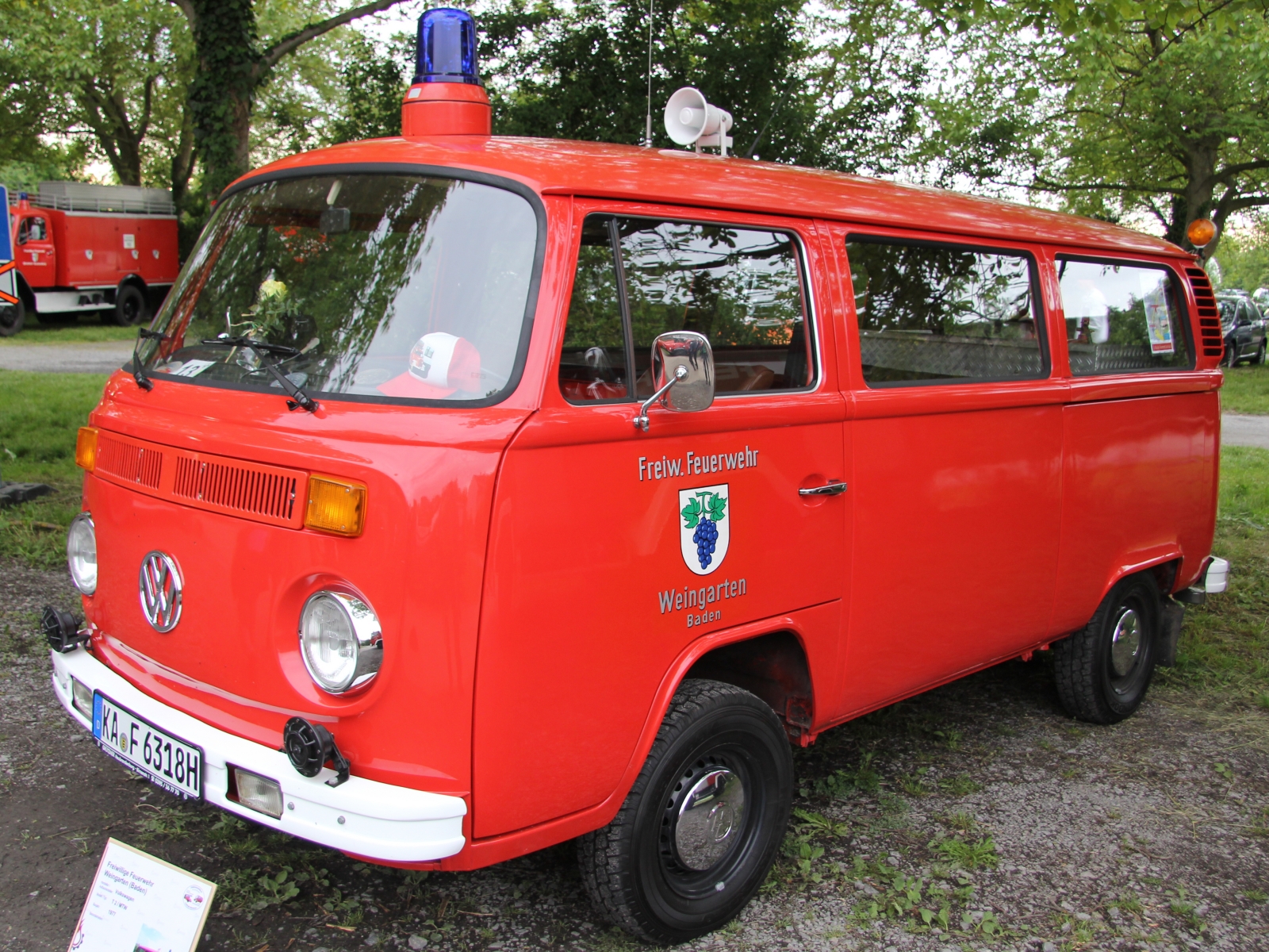 VW Typ2 T2 Feuerwehr