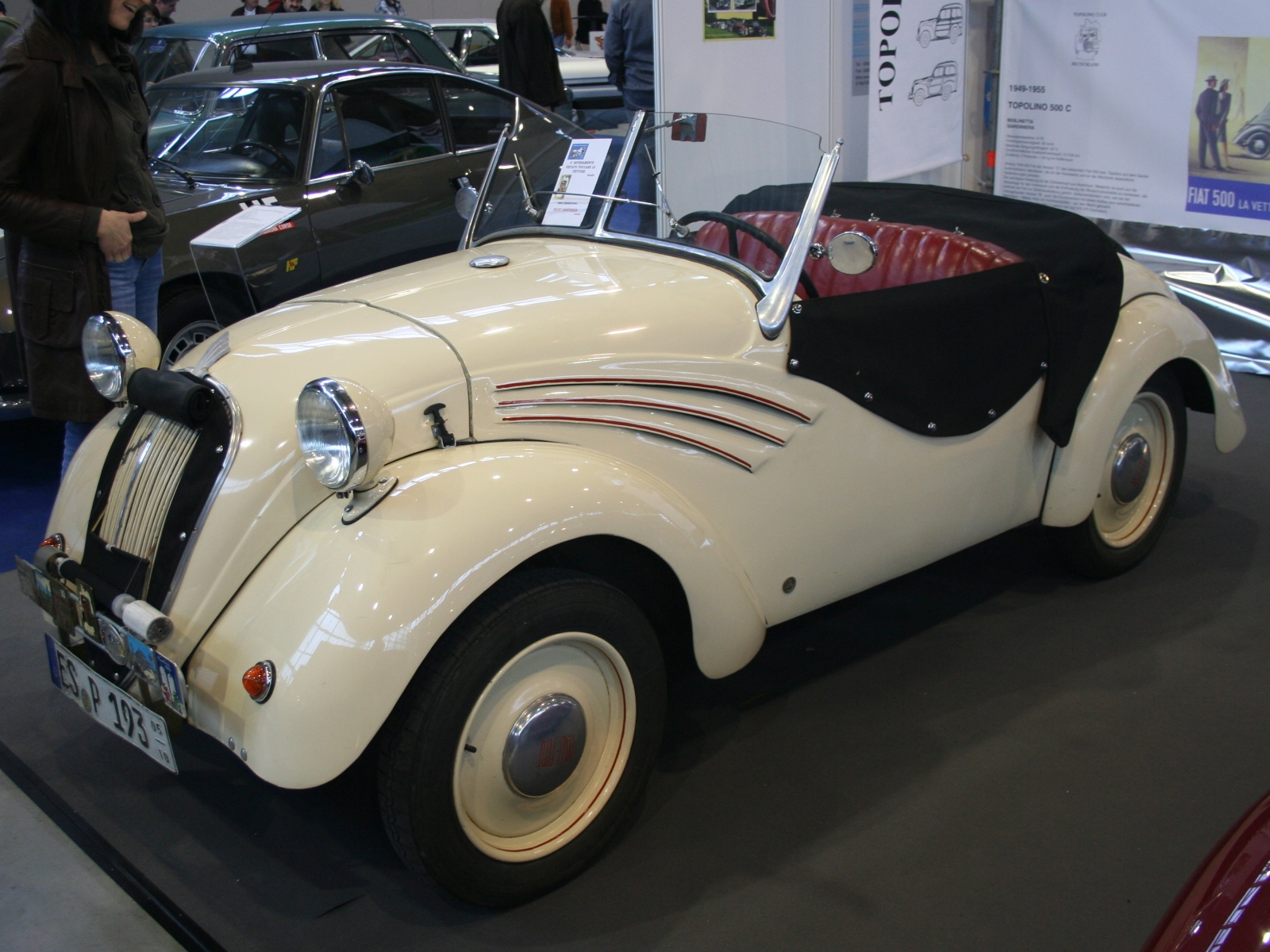 Fiat 500 Topolino Cabrio