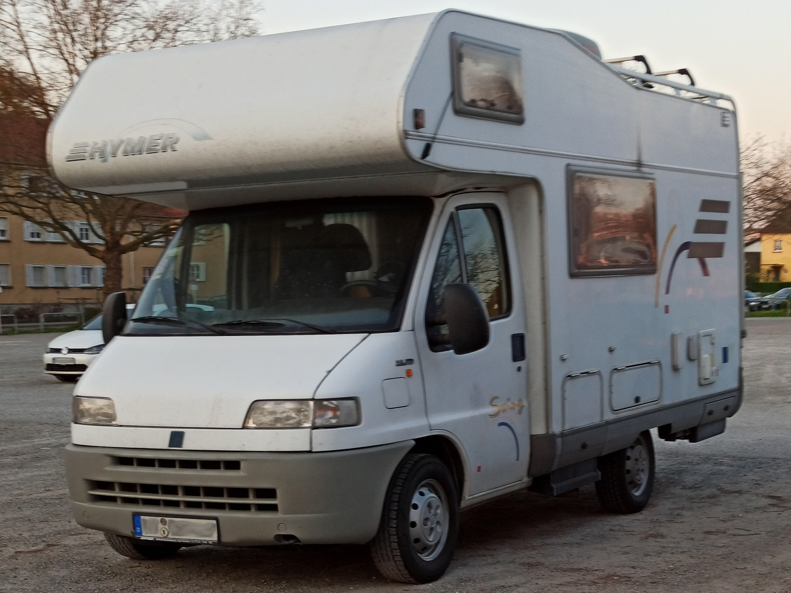 Fiat Ducato mit Aufbau von Hymer