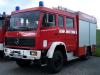 Mercedes Benz Feuerwehr mit Aufbau von Metz