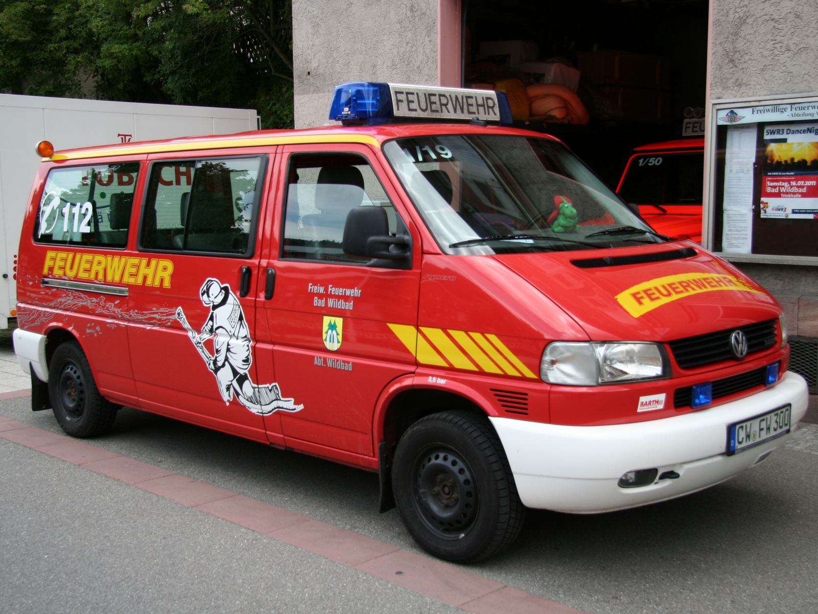 VW Typ2 T4 Feuerwehr