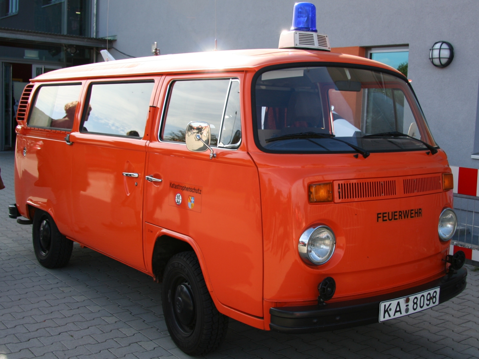 VW Typ2 T2 Feuerwehr mit Aufbau von Brunn