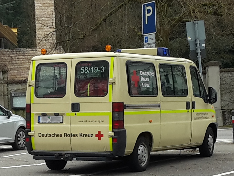 Fiat Ducato 2,8 JTD Deutsches Rotes Kreuz